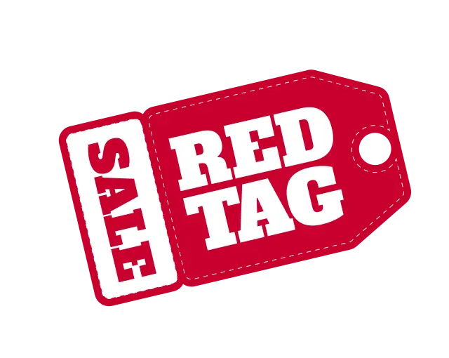 Red Tag Sale Logo